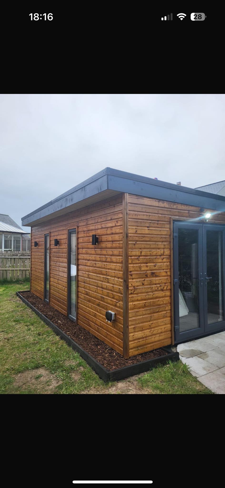 Garden room electrical