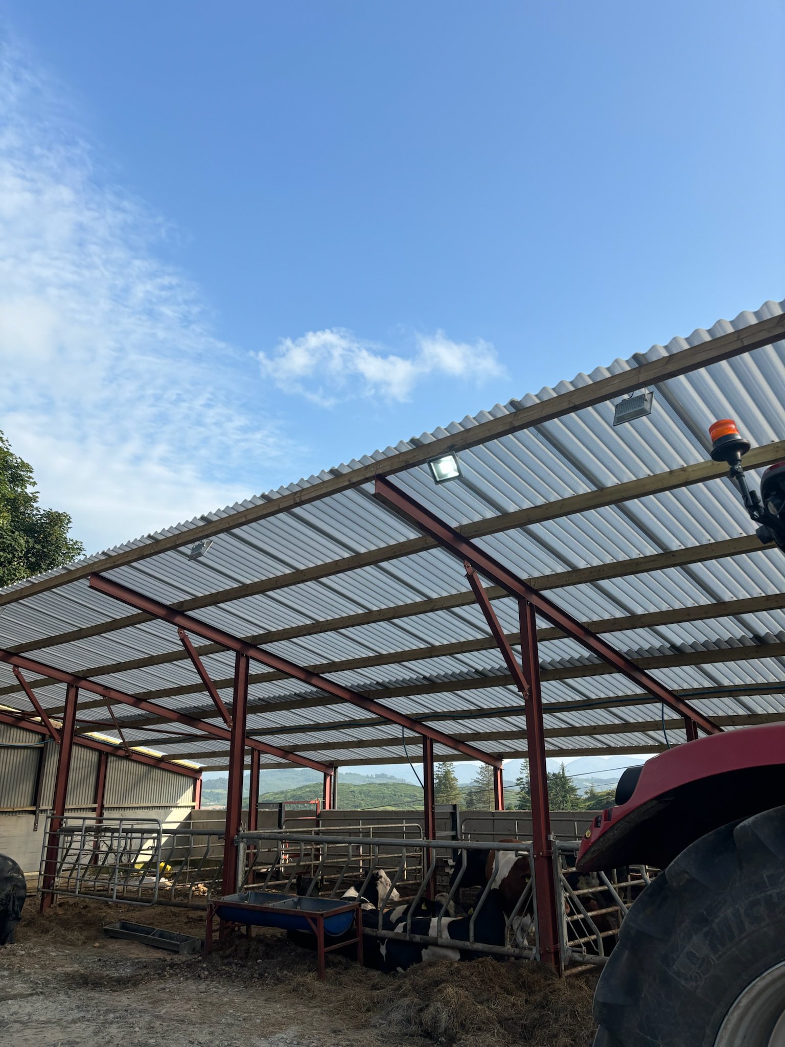 Recessed LED lighting in living space