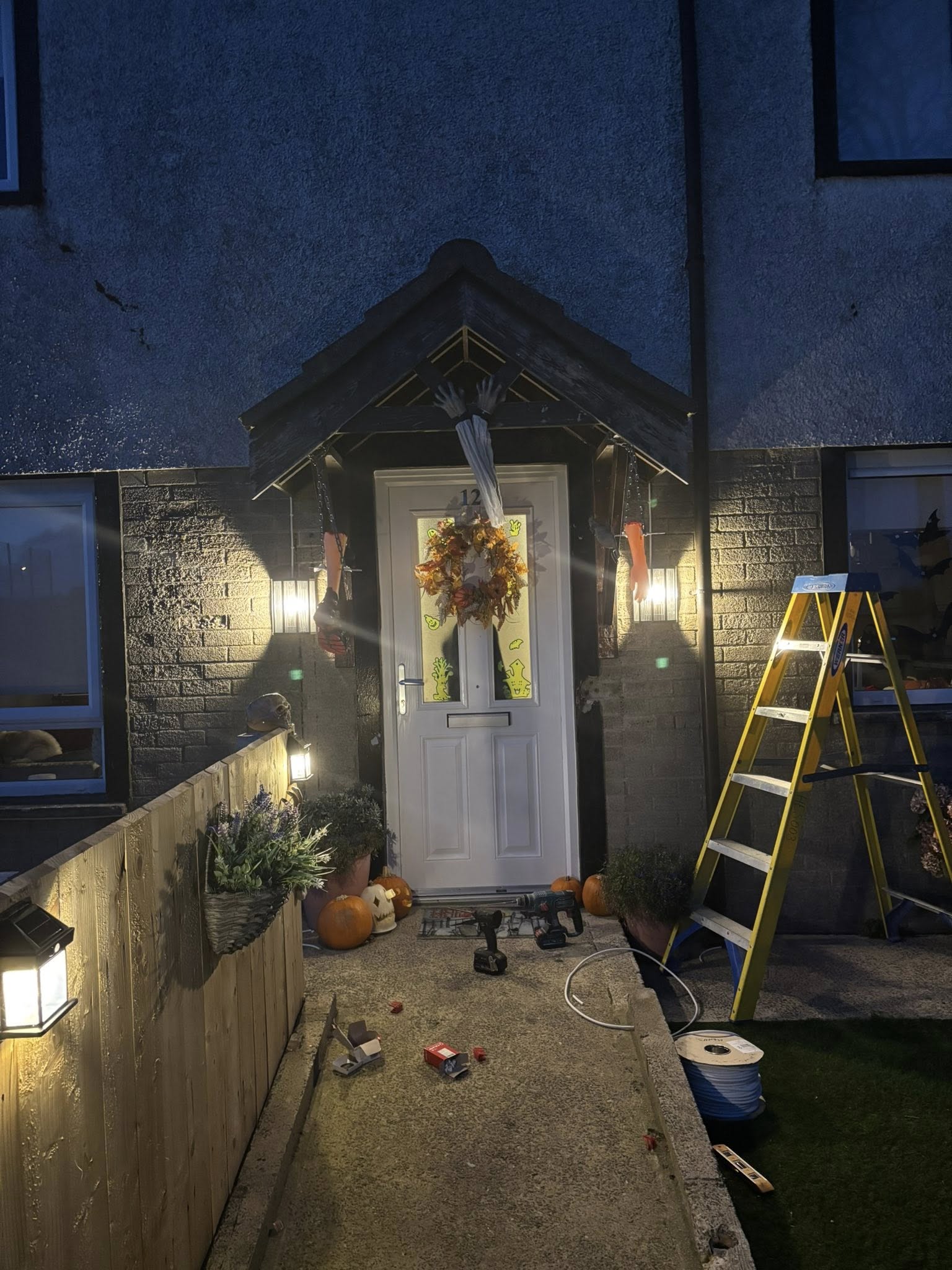 Professional media wall setup