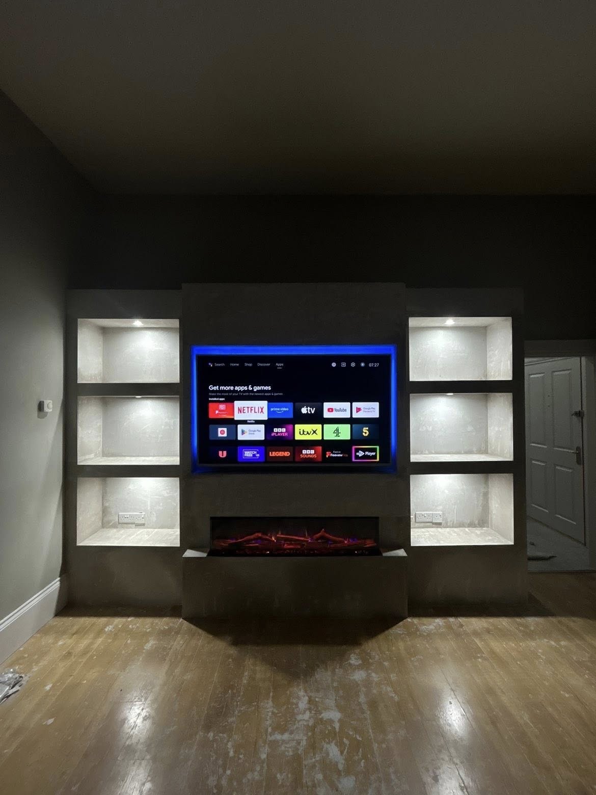 Farm building lighting